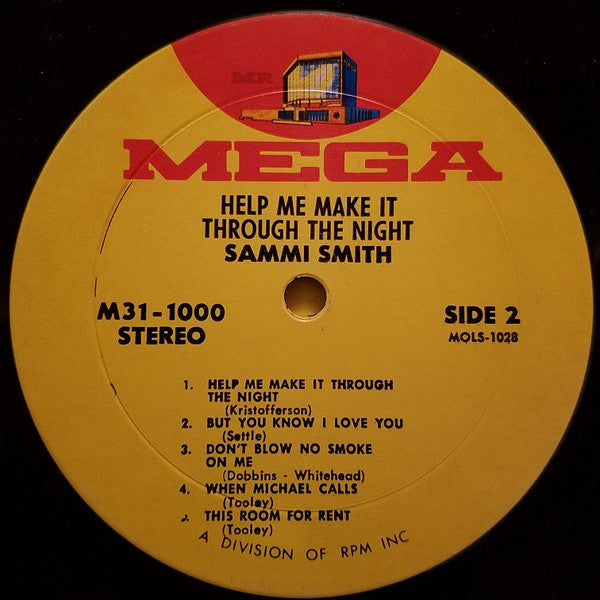 Sammi Smith - Help Me Make It Through The Night