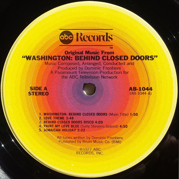 Washington: Behind Closed Doors (Original Music From)