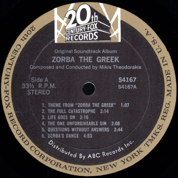 Zorba The Greek (Original Soundtrack)