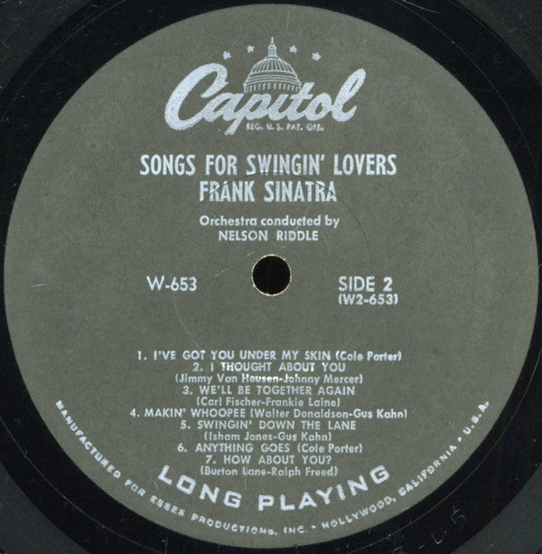 Frank Sinatra - Songs For Swingin' Lovers