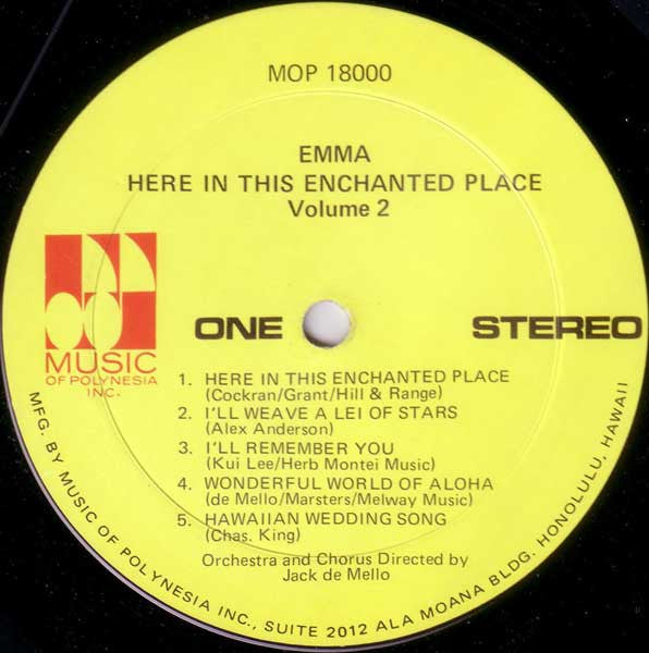 Emma Veary - Emma Volume II Here In This Enchanted Place