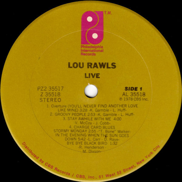 Lou Rawls - Live