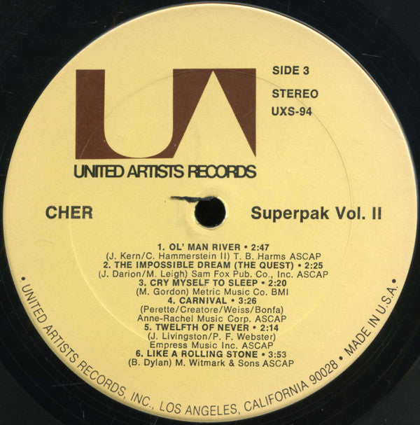 Cher Superpak Vol. II