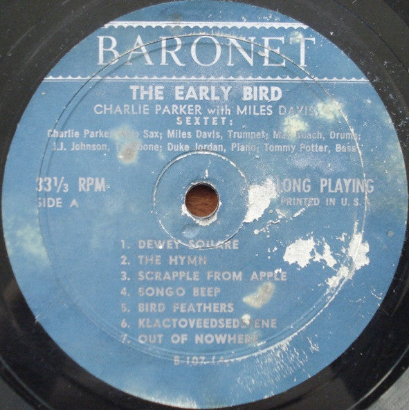 Charlie Parker With Miles Davis - The Early Bird