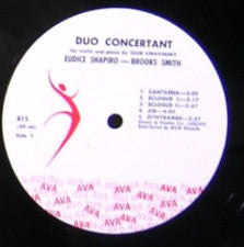 Duo Concertant / Divertimento (For Violin And Piano)