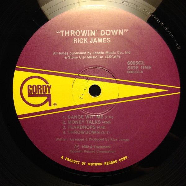 Rick James - Throwin' Down