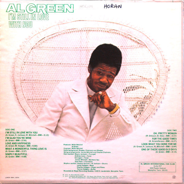 Al Green - I'm Still In Love With You