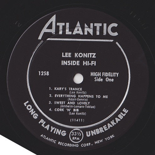 Lee Konitz - Inside Hi-Fi