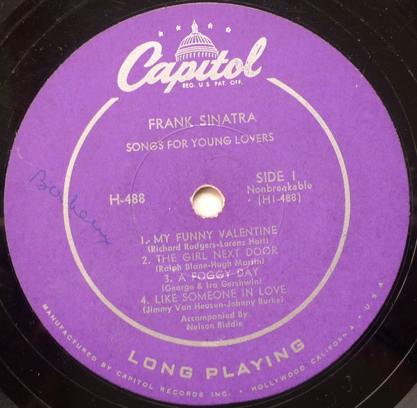 Frank Sinatra - Songs For Young Lovers