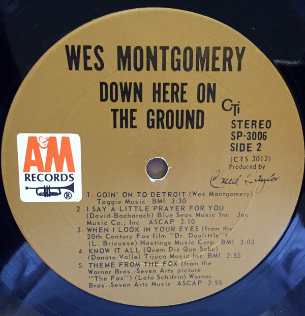 Wes Montgomery - Down Here On The Ground