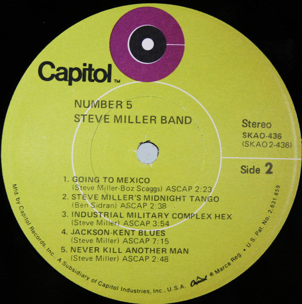 Steve Miller Band - Number 5