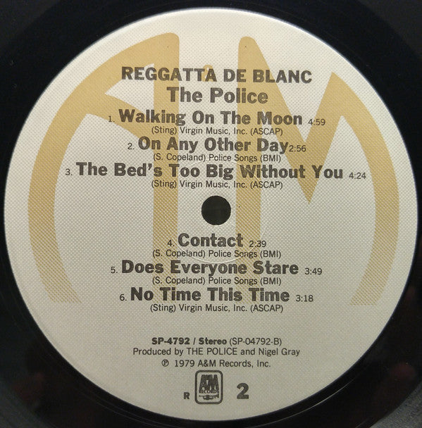 Police, The - Reggatta De Blanc