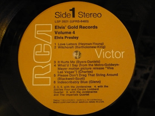 Elvis' Gold Records - Volume 4