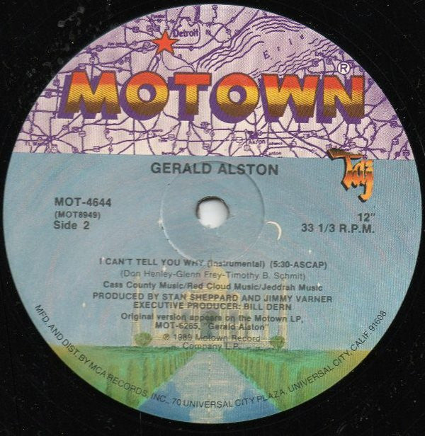 Gerald Alston - I Can't Tell You Why