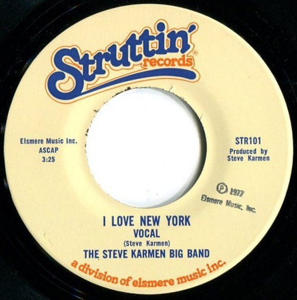 Steve Karmen Big Band, The - I Love New York