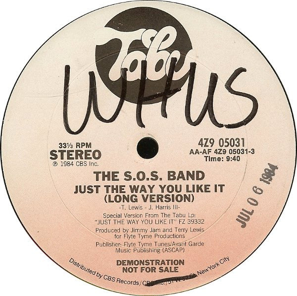 S.O.S. Band, The - Just The Way You Like It