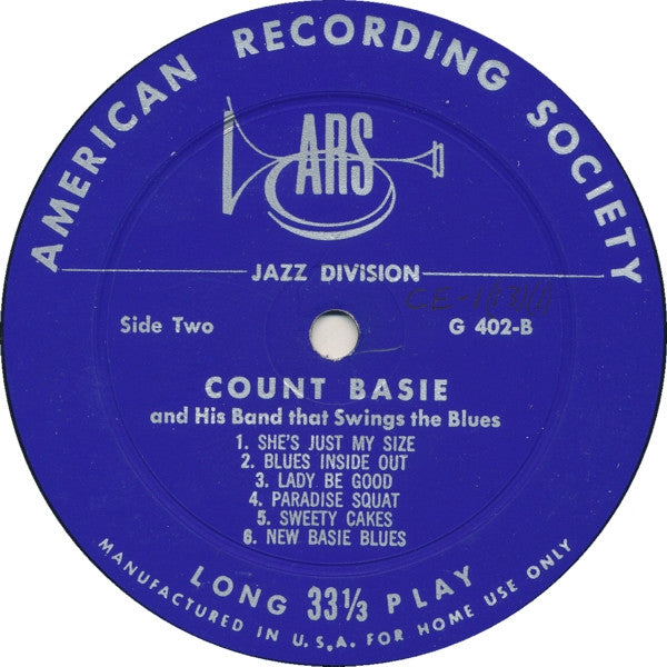 Count Basie And His Band That Swings The Blues