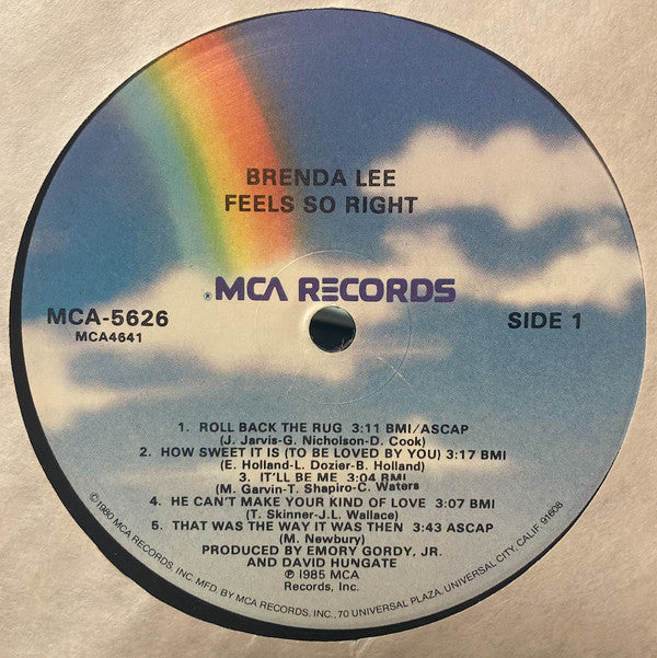 Brenda Lee - Feels So Right