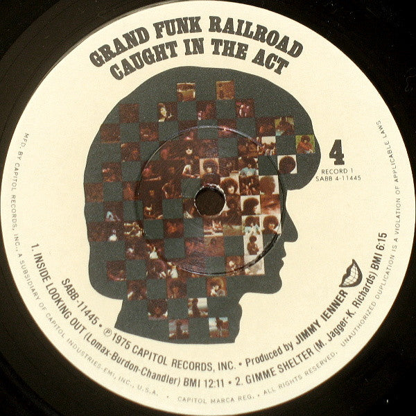 Grand Funk Railroad - Caught In The Act