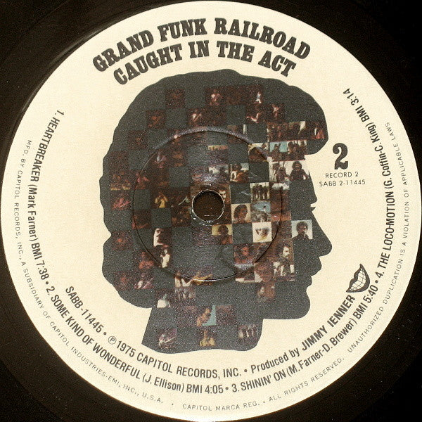 Grand Funk Railroad - Caught In The Act