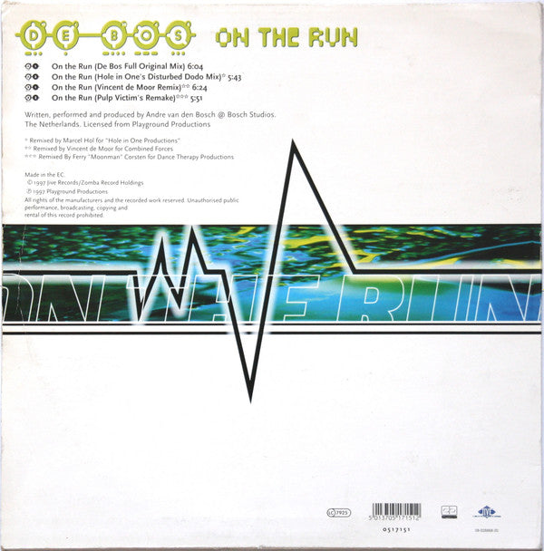 De Bos - On The Run