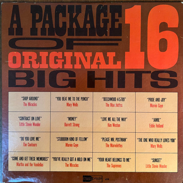 A Package Of Original 16 Big Hits