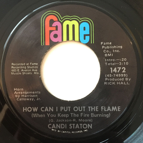 Stand By Your Man / How Can I Put Out The Flame