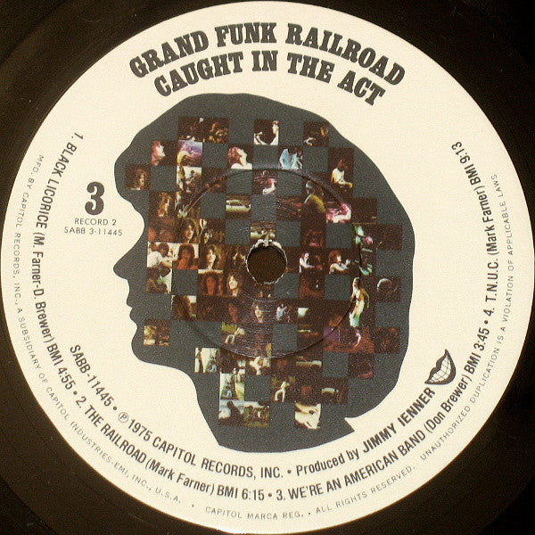 Grand Funk Railroad - Caught In The Act