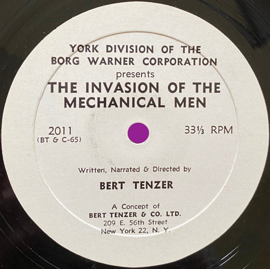 Bert Tenzer - The Invasion Of The Mechanical Men