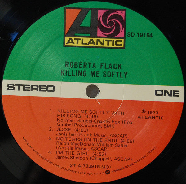 Roberta Flack - Killing Me Softly