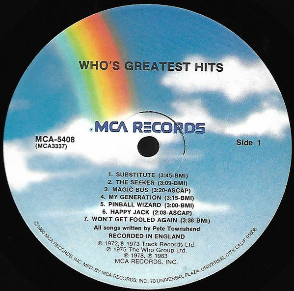 Who's Greatest Hits