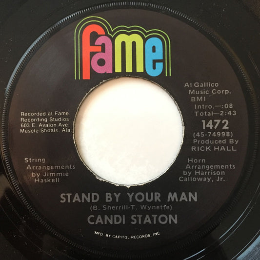 Stand By Your Man / How Can I Put Out The Flame