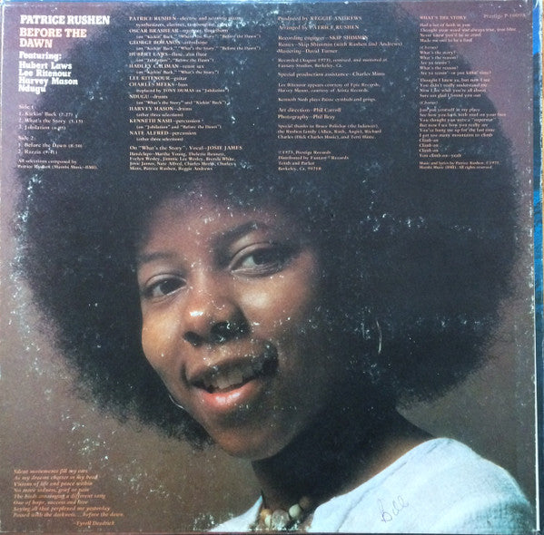 Patrice Rushen - Before The Dawn
