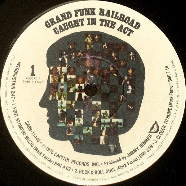 Grand Funk Railroad - Caught In The Act