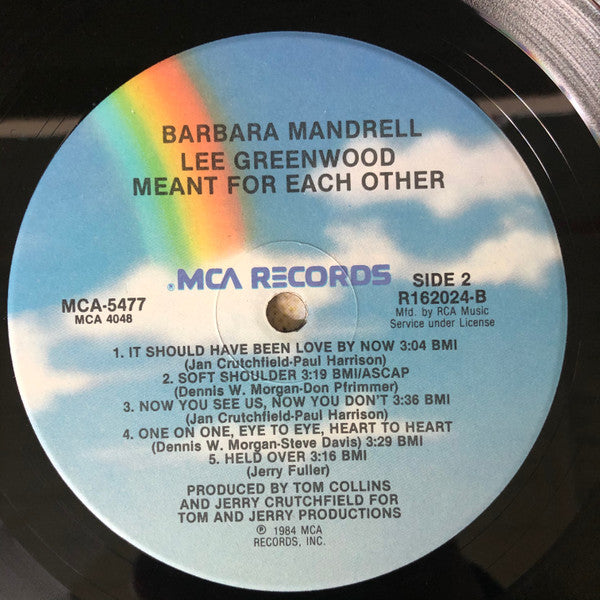 Barbara Mandrell / Lee Greenwood - Meant For Each Other