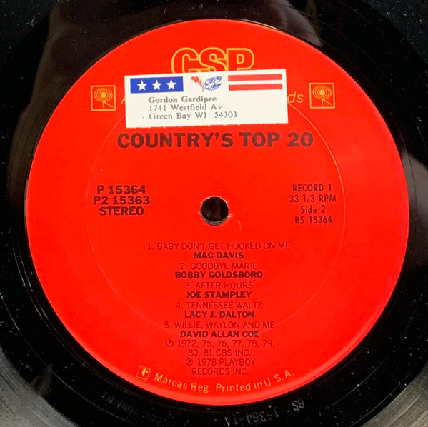 Various - Country's Top Twenty