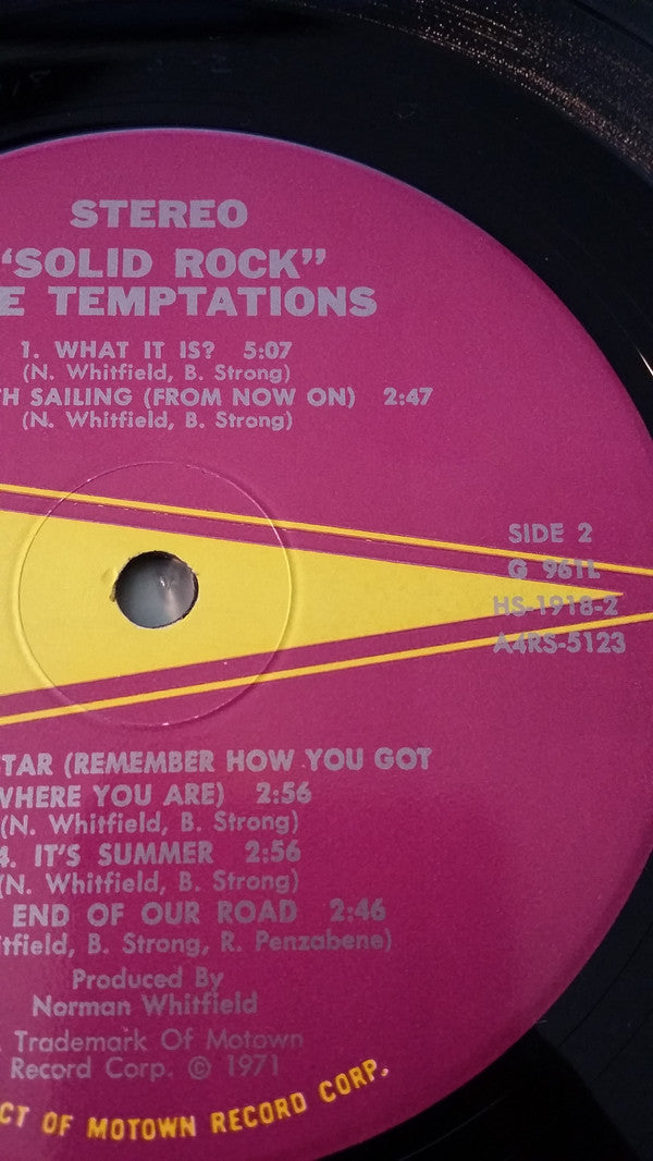 Temptations, The - Solid Rock