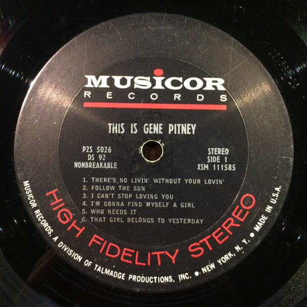 This Is Gene Pitney
