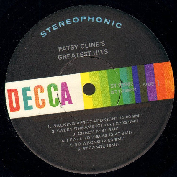 Patsy Cline's Greatest Hits
