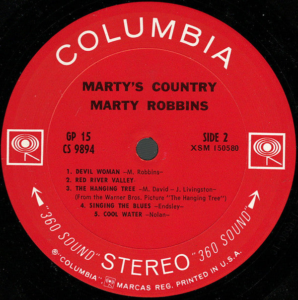 Marty Robbins - Marty's Country