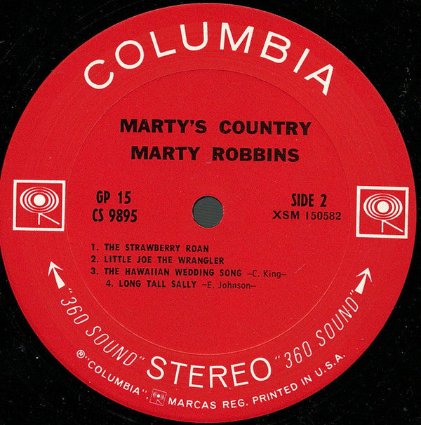 Marty Robbins - Marty's Country