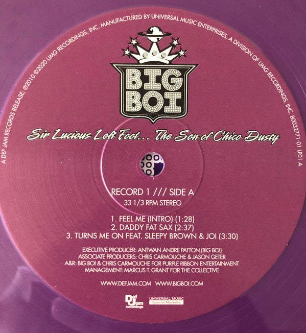 Big Boi - Sir Lucious Left Foot... The Son Of Chico Dusty