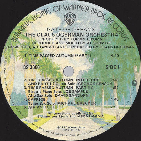 Claus Ogerman Orchestra, The - Gate Of Dreams