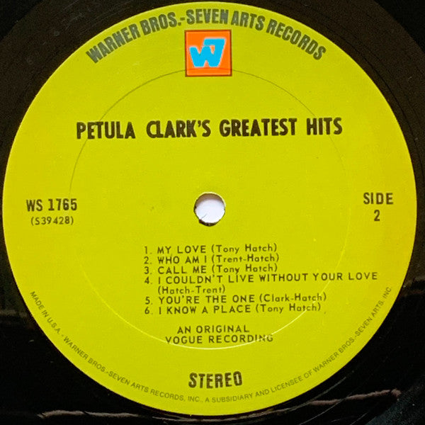 Petula Clark's Greatest Hits, Vol. 1