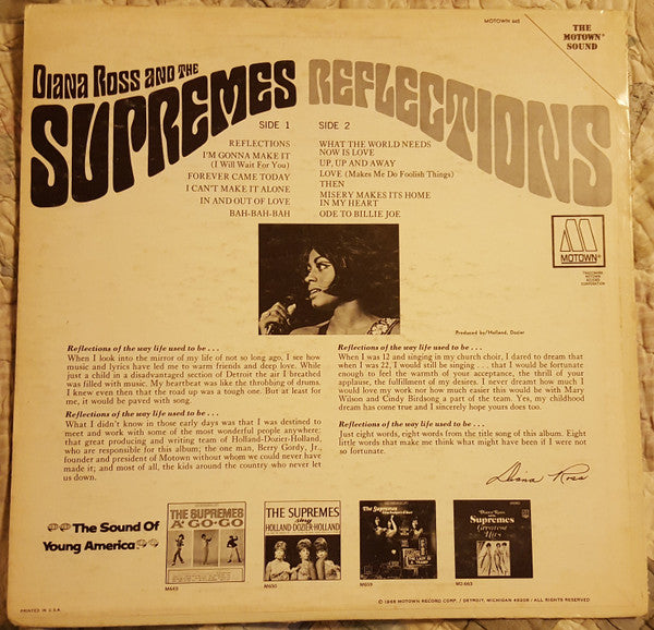 Supremes, The - Reflections