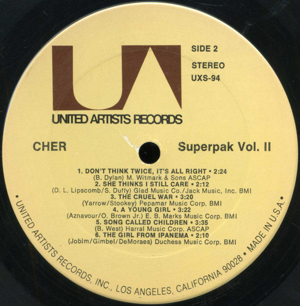 Cher Superpak Vol. II