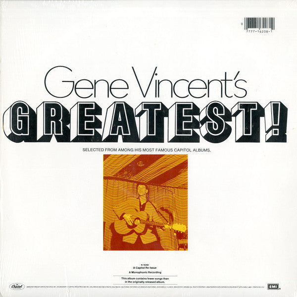 Gene Vincent's Greatest