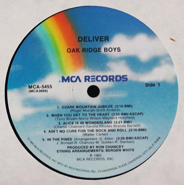 Oak Ridge Boys, The - Deliver