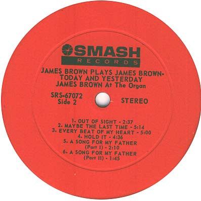 James Brown Plays James Brown - Today & Yesterday - James Brown At The Organ