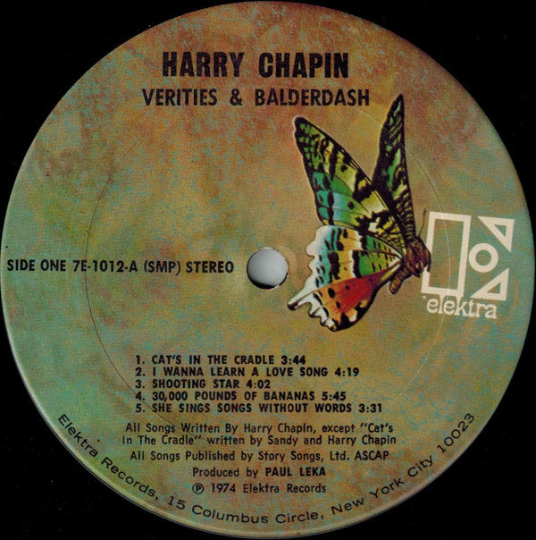 Harry Chapin - Verities & Balderdash